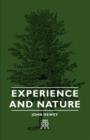 Experience And Nature - Book