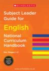 Subject Leader Guide for English - Key Stage 1-3 - Book