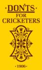 Don'ts for Cricketers - eBook