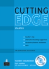 Cutting Edge Starter Teacher's Book/Test Master CD-Rom Pack - Book