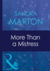 More Than A Mistress - eBook