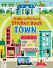 Make a Picture Sticker Book Town - Book