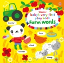 Baby's Very First Play Book Farm Words - Book