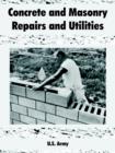 Concrete and Masonry Repairs and Utilities - Book