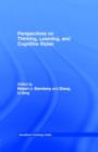 Perspectives on Thinking, Learning, and Cognitive Styles - eBook