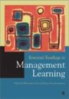 Essential Readings in Management Learning - Book