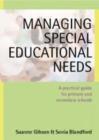 Managing Special Educational Needs : A Practical Guide for Primary and Secondary Schools - Book