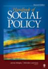 The Handbook of Social Policy - Book