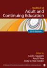 Handbook of Adult and Continuing Education - Book