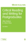 Critical Reading and Writing for Postgraduates - Book
