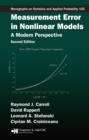 Measurement Error in Nonlinear Models : A Modern Perspective, Second Edition - eBook