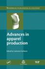Advances in Apparel Production - Book