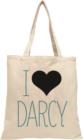 Darcy Heart Tote Bag : Babylit - Book
