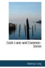 Cock Lane and Common Sense - Book