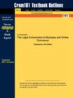 Studyguide for the Legal Environment of Business and Online Commerce by Cheeseman, ISBN 9780131465336 - Book