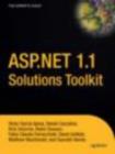 ASP.NET 1.1 Solutions Toolkit - eBook