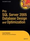 Pro SQL Server 2005 Database Design and Optimization - eBook