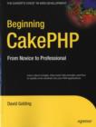 Beginning CakePHP : From Novice to Professional - eBook