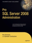 Pro SQL Server 2008 Administration - eBook