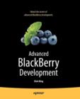 Advanced BlackBerry Development - Book