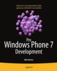 Pro Windows Phone 7 Development - eBook