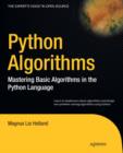 Python Algorithms : Mastering Basic Algorithms in the Python Language - eBook