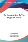 AN INTRODUCTION TO THE ENGLISH CLASSICS - Book