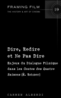 Dire, Redire et Ne Pas Dire : Enjeux du Dialogue Filmique dans les Contes des Quatre Saisons (?. Rohmer) - Book
