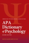 APA Dictionary of Psychology - Book