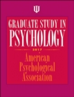 Graduate Study in Psychology - Book