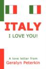 Italy : I Love You! - Book