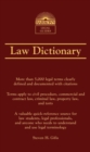 Law Dictionary - Book