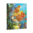 Sea Fantasies Ultra Lined Hardcover Journal (Elastic Band Closure) - Book