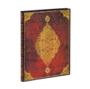 Golden Trefoil Ultra Lined Hardcover Journal (Elastic Band Closure) - Book