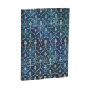 Blue Velvet Lined Hardcover Journal - Book