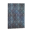 Blue Velvet Midi Lined Journal - Book
