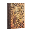 The Chanin Spiral (New York Deco) Midi Unlined Hardcover Journal - Book