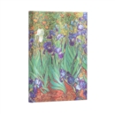 Van Gogh’s Irises Midi Lined Hardcover Journal - Book