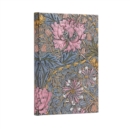 Morris Pink Honeysuckle (William Morris) Midi Lined Hardcover Journal - Book