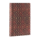 Red Velvet Midi Lined Softcover Flexi Journal (Elastic Band Closure) - Book