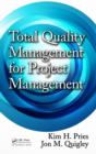 Total Quality Management for Project Management - eBook