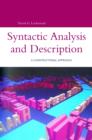 Syntactic Analysis and Description : A Constructional Approach - eBook
