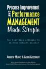 Process Improvement & Performance Management Made Simple - Book