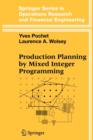Production Planning by Mixed Integer Programming - Book