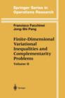 Finite-Dimensional Variational Inequalities and Complementarity Problems - Book