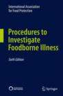 Procedures to Investigate Foodborne Illness - eBook