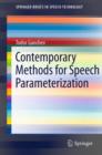 Contemporary Methods for Speech Parameterization - Book