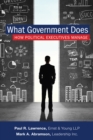 What Government Does : How Political Executives Manage - Book
