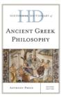 Historical Dictionary of Ancient Greek Philosophy - Book