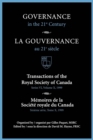Governance in the 21st Century / Gouvernance Au 21e Siecle - eBook